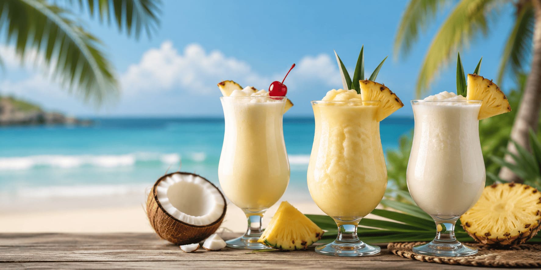 Dia Nacional de la Pina Colada recetas clasica frozen y mocktail